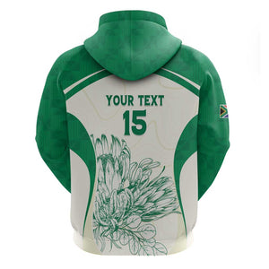 Custom South Africa Cricket Hoodie We Are Champions - African Pride