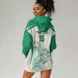 Custom South Africa Cricket Hoodie Dress We Are Champions - African Pride