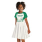 Custom South Africa Cricket Kid Short Sleeve Dress We Are Champions - African Pride