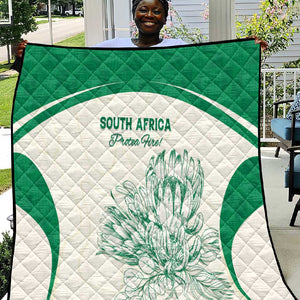 South Africa Cricket Quilt We Are Champions - African Pride