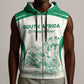 Custom South Africa Cricket Sleeveless Zip Hoodie We Are Champions - African Pride