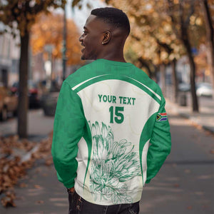 Custom South Africa Cricket Sweatshirt We Are Champions - African Pride