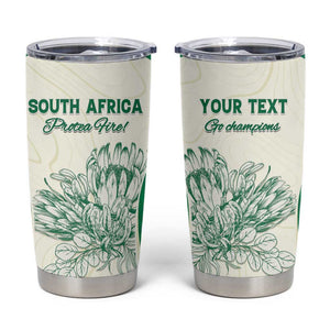Custom South Africa Cricket Tumbler Cup We Are Champions LT15