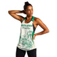 Custom South Africa Cricket Women Racerback Tank We Are Champions - African Pride