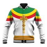 Meskel Ethiopia Baseball Jacket True Cross - African Pride