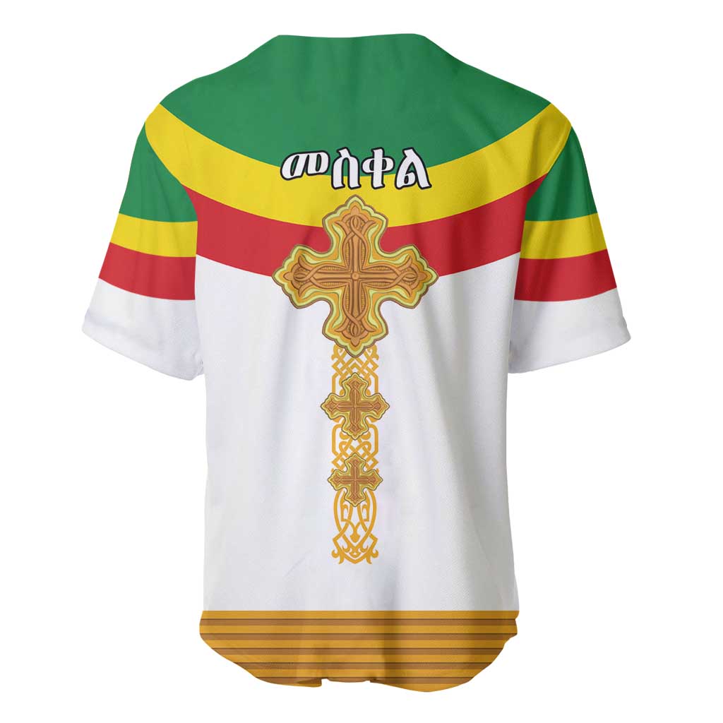 Meskel Ethiopia Baseball Jersey True Cross - African Pride