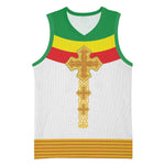 Meskel Ethiopia Basketball Jersey True Cross - African Pride