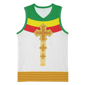 Meskel Ethiopia Basketball Jersey True Cross - African Pride