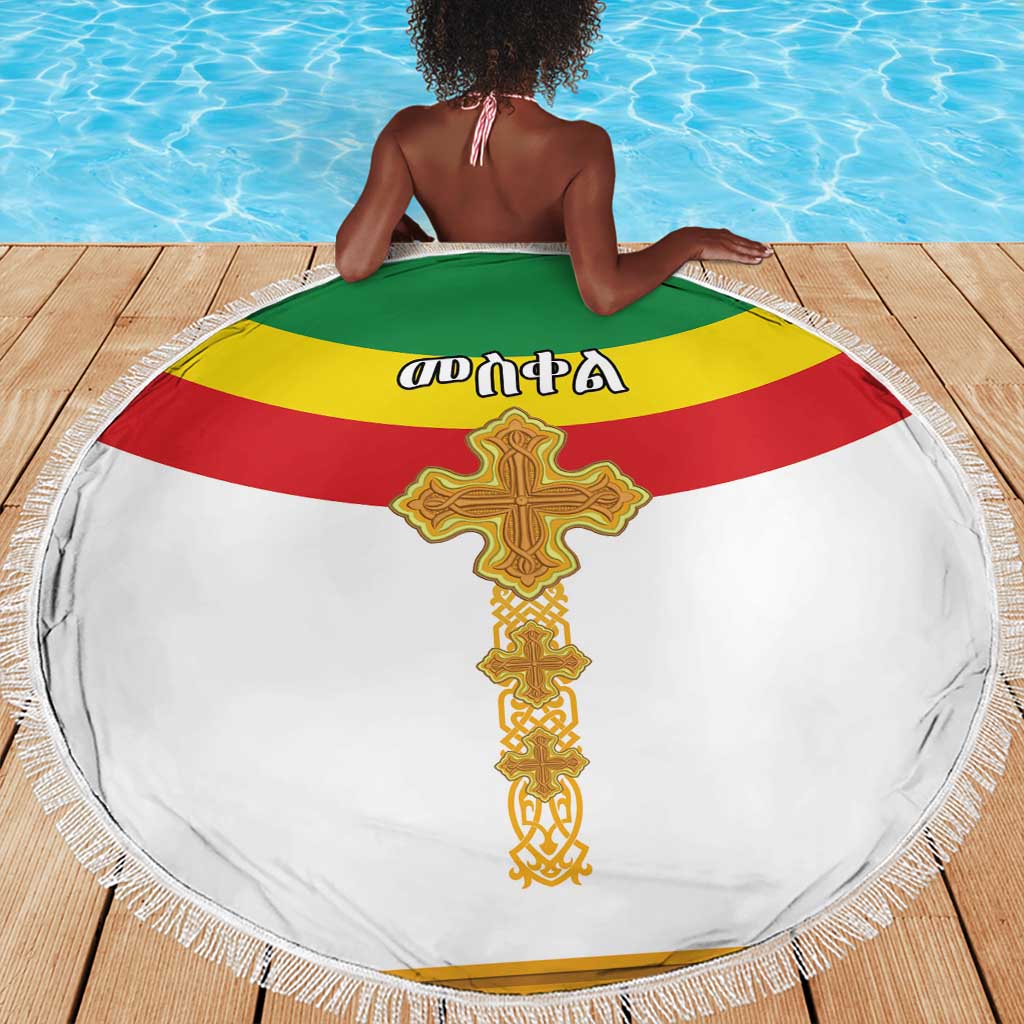 Meskel Ethiopia Beach Blanket True Cross - African Pride