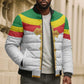 Ethiopia Meskel Bomber Puffer Jacket Ethiopian Cross