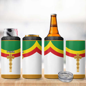 Meskel Ethiopia 4 in 1 Can Cooler Tumbler True Cross - African Pride