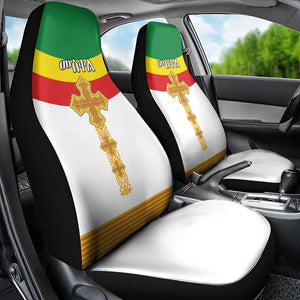 Meskel Ethiopia Car Seat Cover True Cross - African Pride