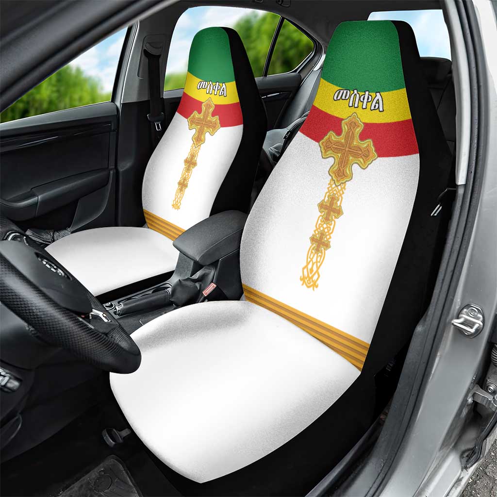 Meskel Ethiopia Car Seat Cover True Cross - African Pride