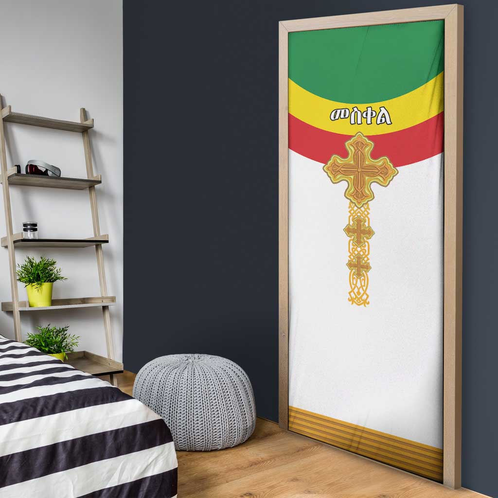 Ethiopia Meskel Door Cover Ethiopian Cross