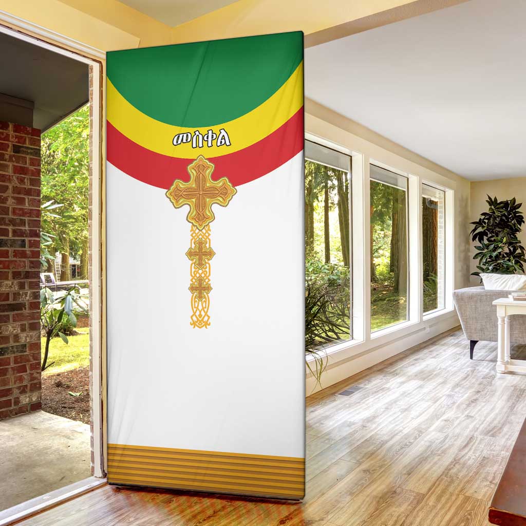 Ethiopia Meskel Door Cover Ethiopian Cross