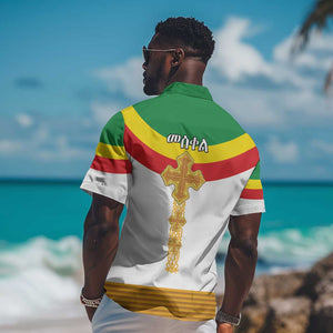 Meskel Ethiopia Hawaiian Shirt True Cross - African Pride
