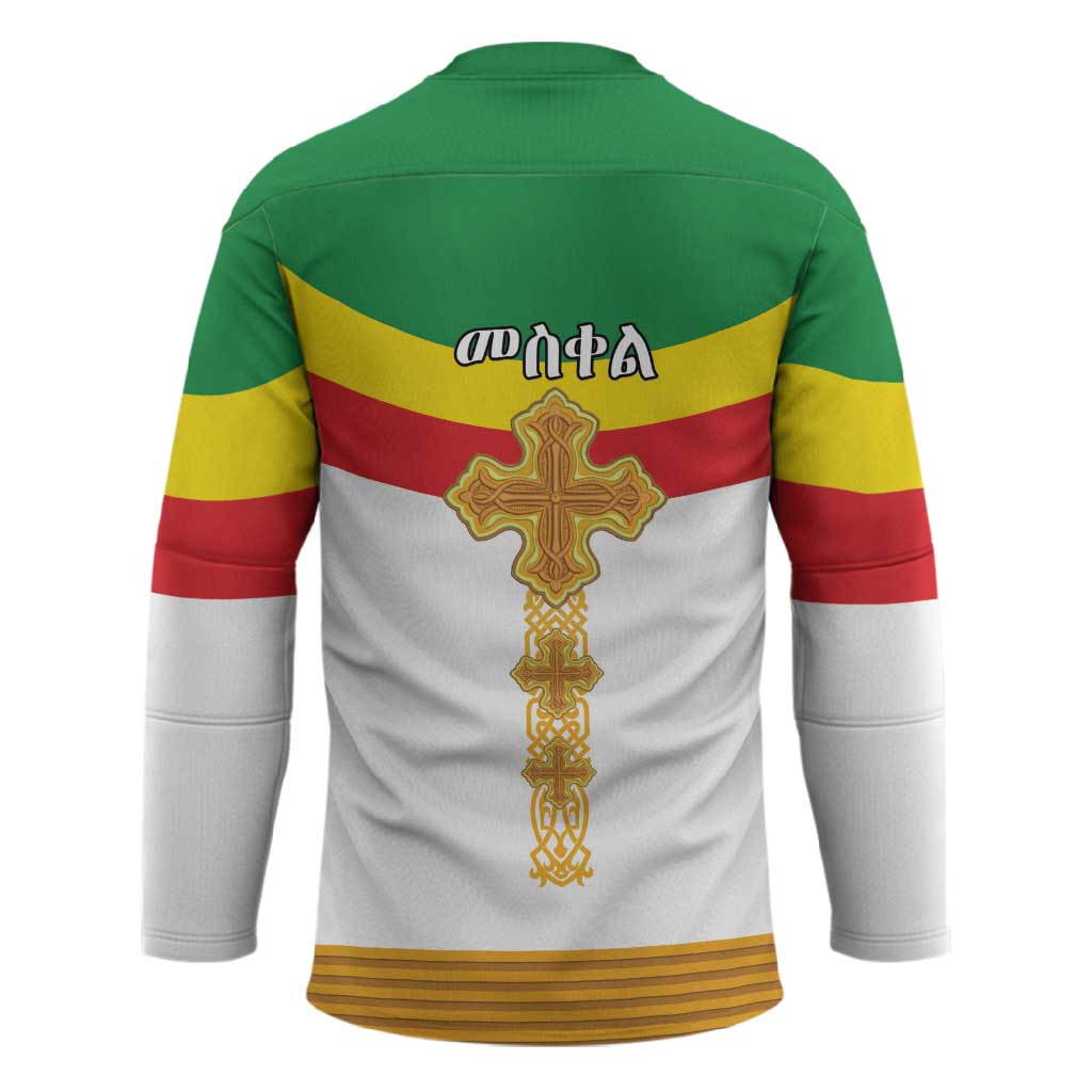 Ethiopia Meskel Hockey Jersey Ethiopian Cross