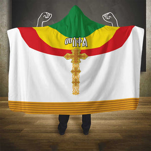 Meskel Ethiopia Hooded Blanket True Cross - African Pride