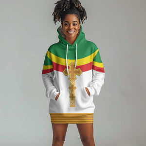 Meskel Ethiopia Hoodie Dress True Cross - African Pride