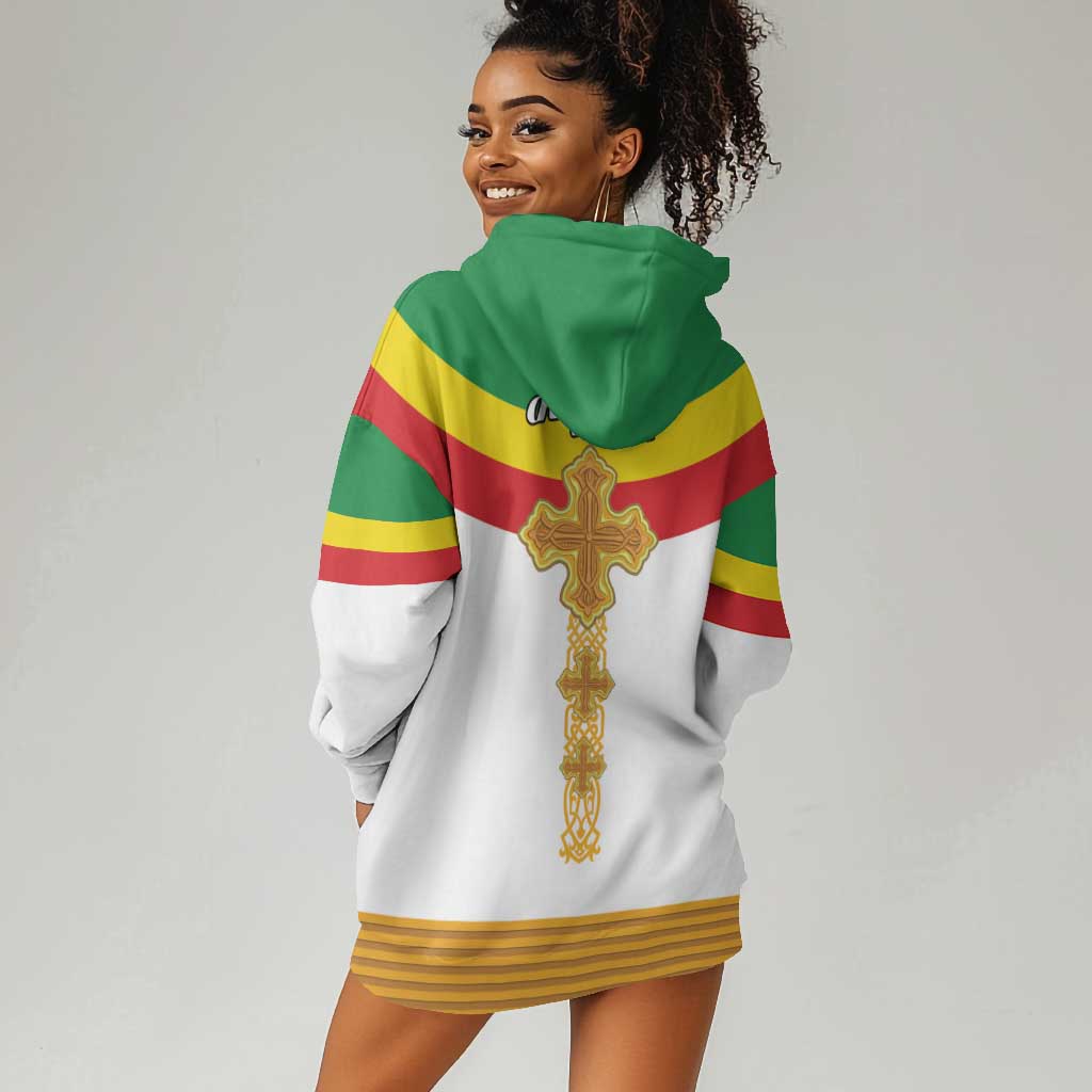 Meskel Ethiopia Hoodie Dress True Cross - African Pride