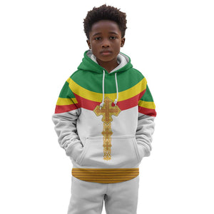 Meskel Ethiopia Kid Hoodie True Cross - African Pride