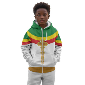 Meskel Ethiopia Kid Hoodie True Cross - African Pride