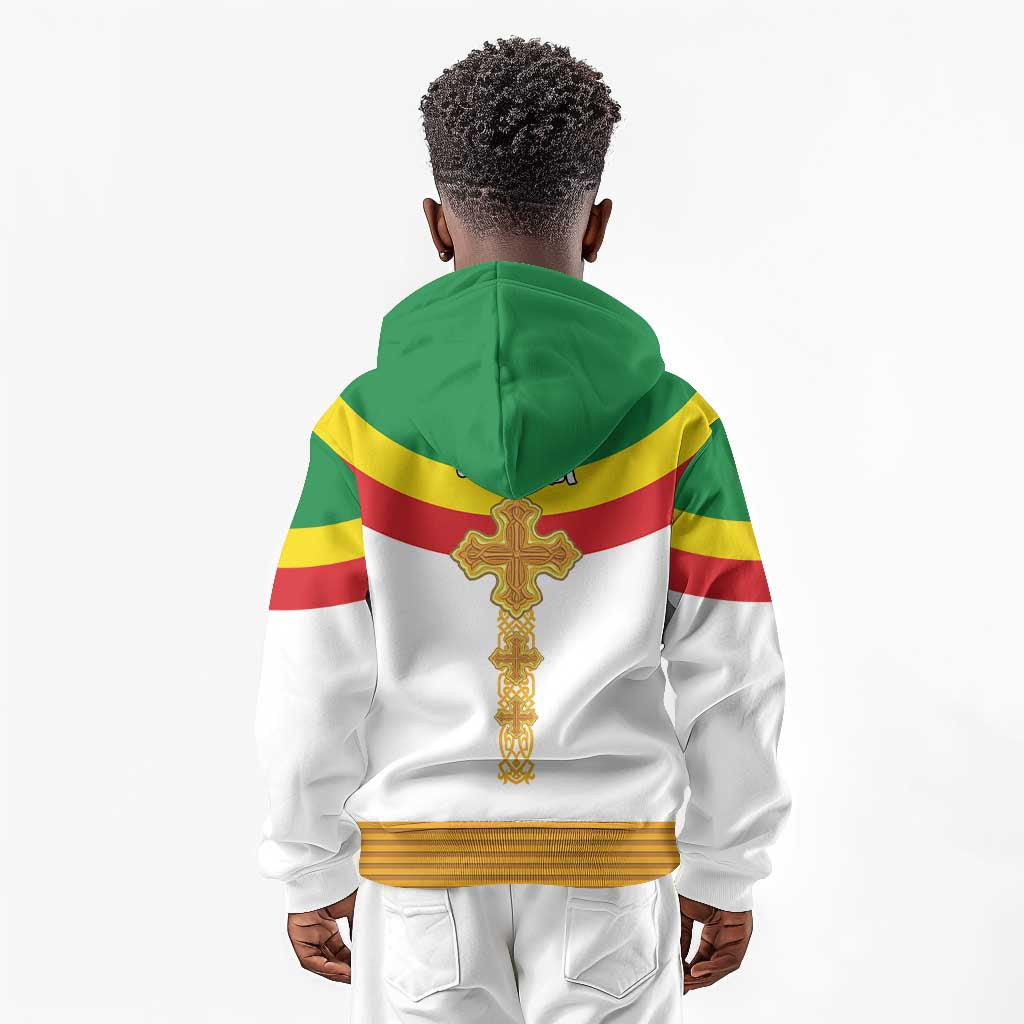 Meskel Ethiopia Kid Hoodie True Cross - African Pride
