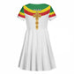 Meskel Ethiopia Kid Short Sleeve Dress True Cross - African Pride