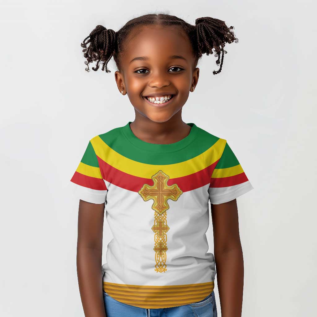 Meskel Ethiopia Kid T shirt True Cross - African Pride