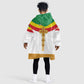 Meskel Ethiopia Kid Wearable Blanket Hoodie True Cross - African Pride