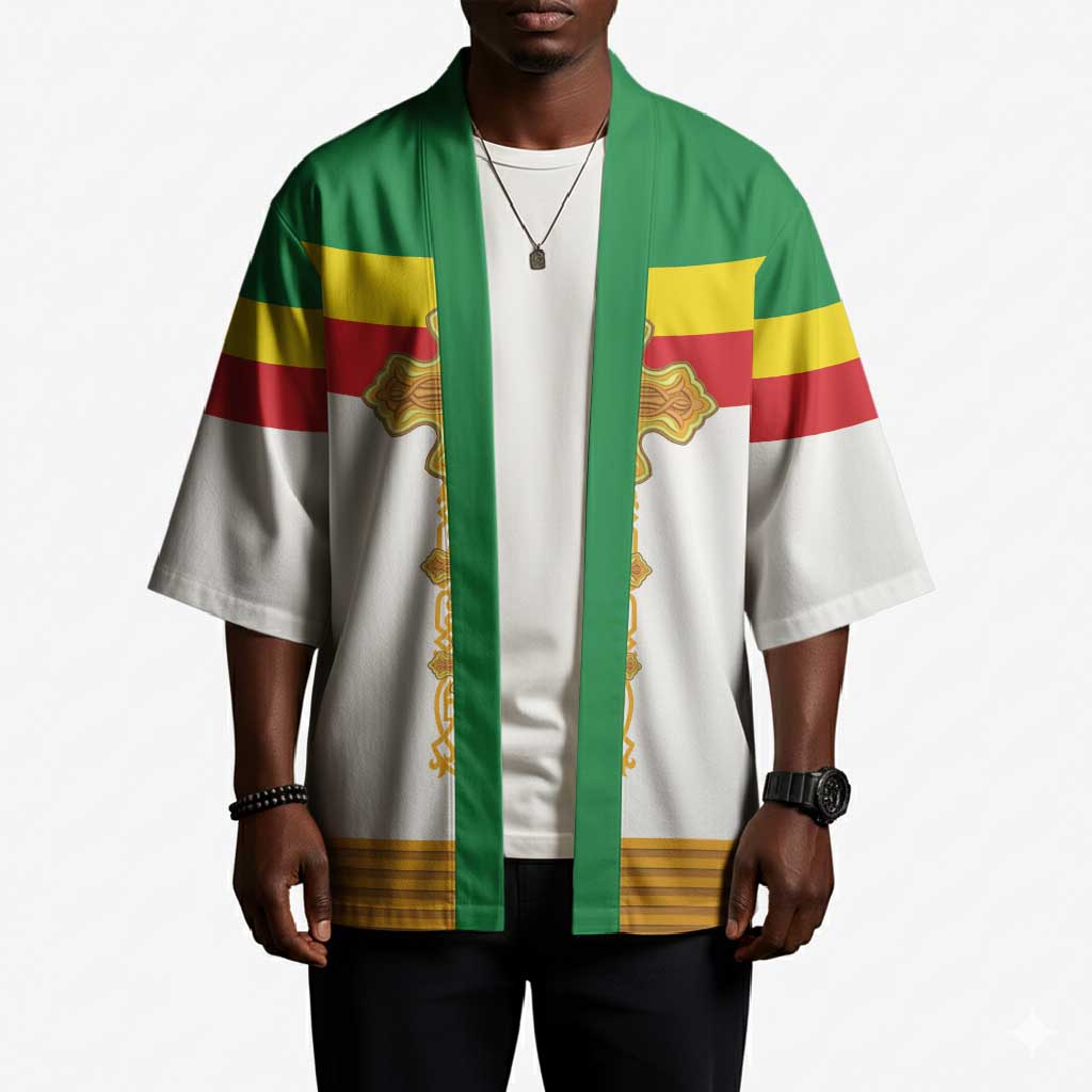 Ethiopia Meskel Kimono Ethiopian Cross