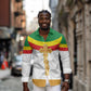 Meskel Ethiopia Long Sleeve Button Shirt True Cross - African Pride