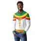 Meskel Ethiopia Long Sleeve Polo Shirt True Cross - African Pride