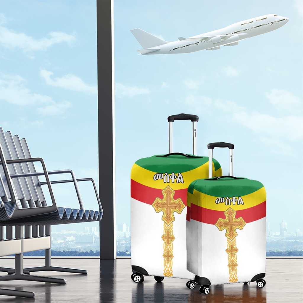 Meskel Ethiopia Luggage Cover True Cross - African Pride