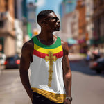 Meskel Ethiopia Men Tank Top True Cross - African Pride
