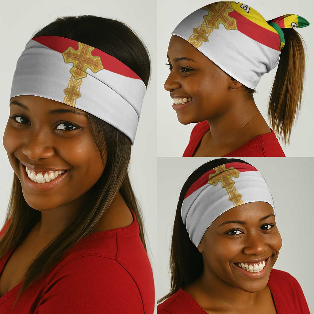 Meskel Ethiopia Neck Gaiter True Cross - African Pride