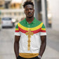 Meskel Ethiopia Polo Shirt True Cross - African Pride