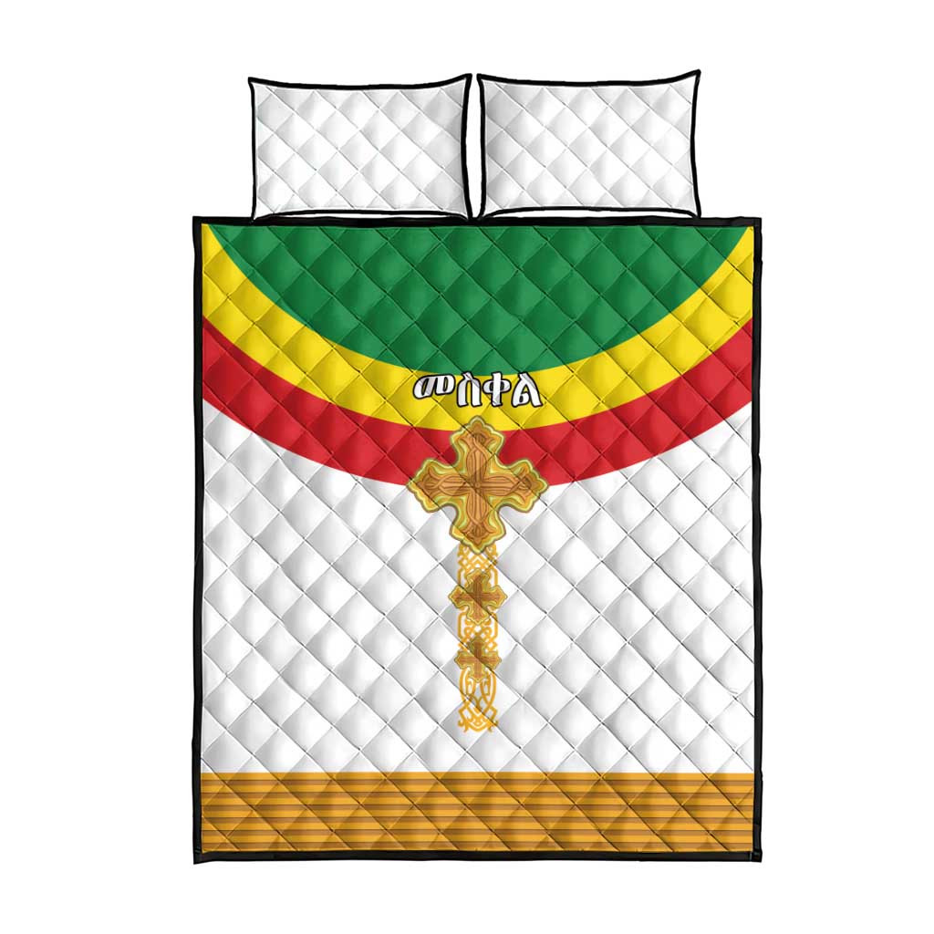 Meskel Ethiopia Quilt Bed Set True Cross - African Pride