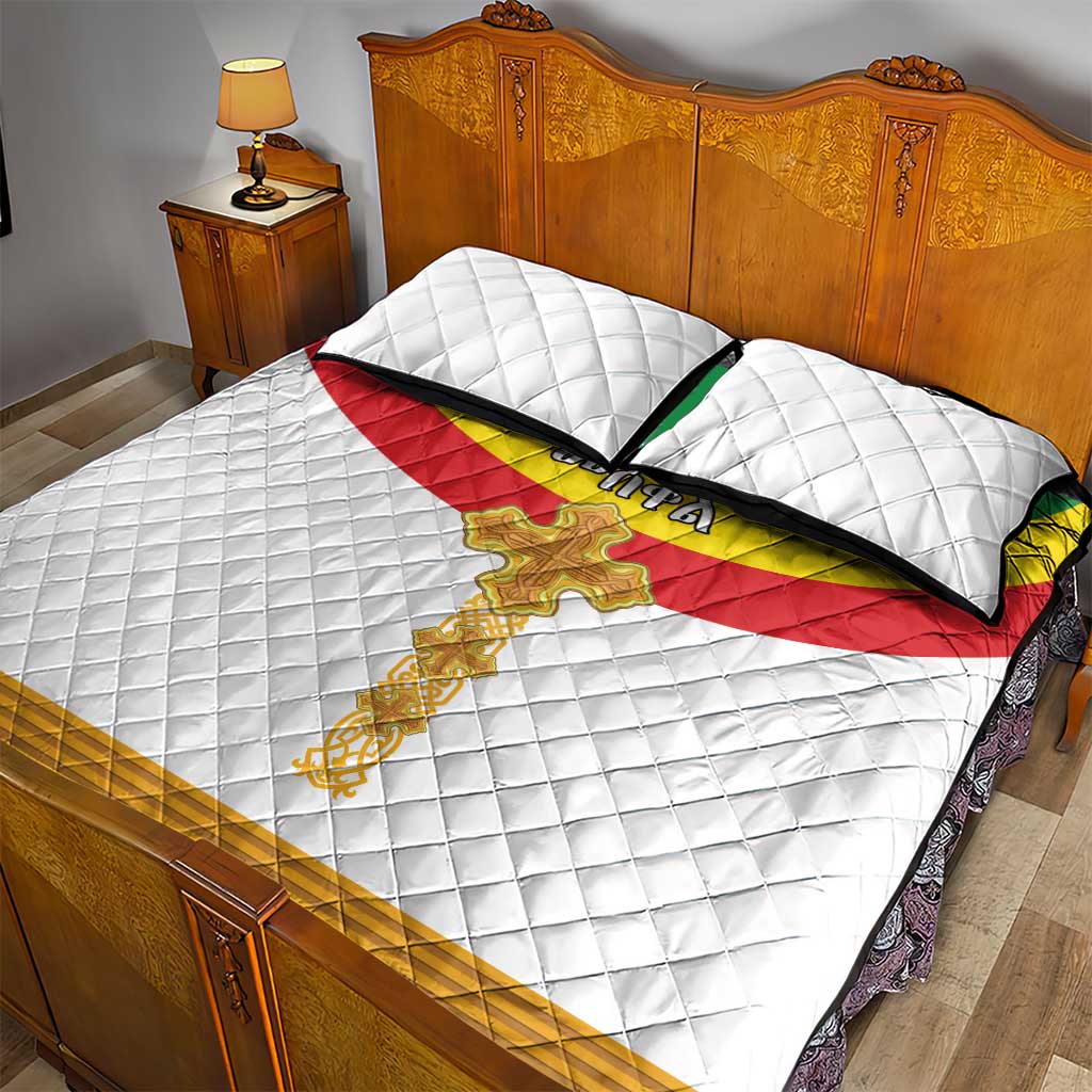 Meskel Ethiopia Quilt Bed Set True Cross - African Pride