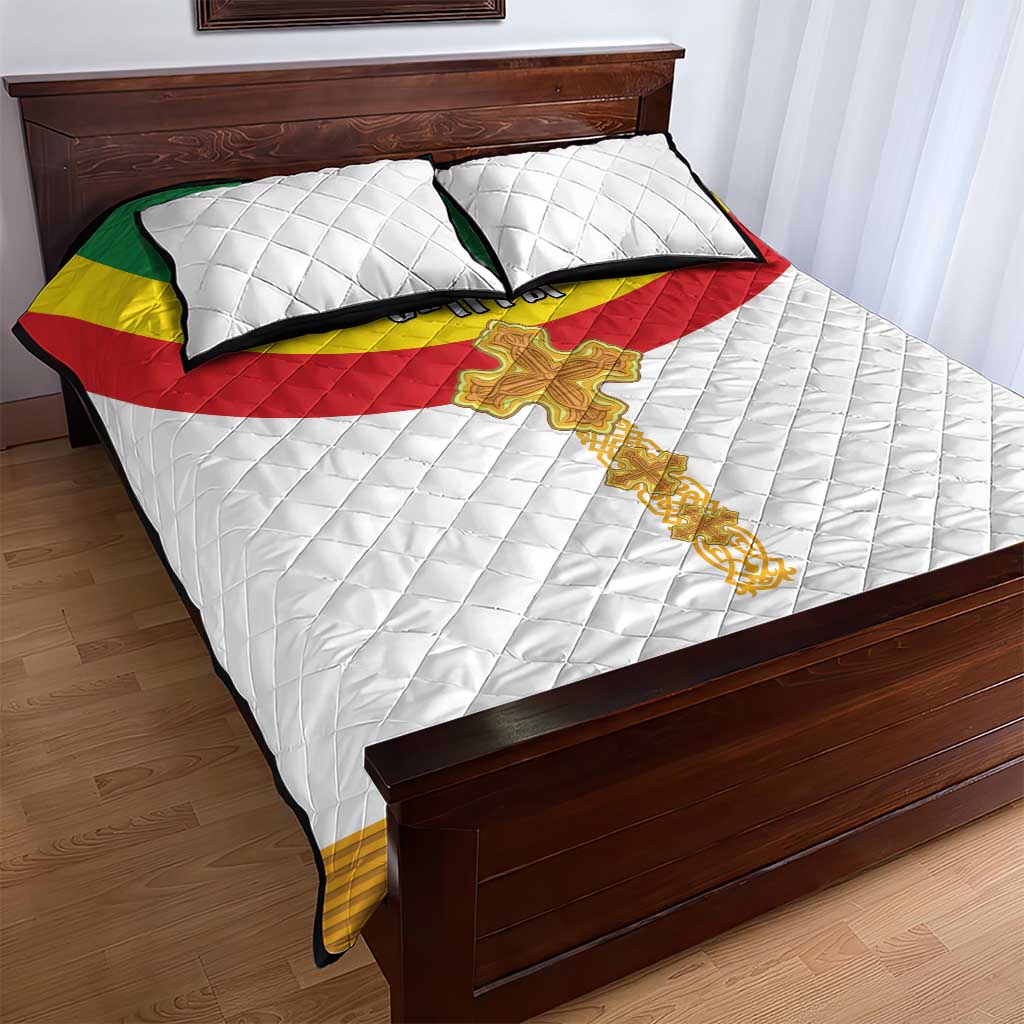 Meskel Ethiopia Quilt Bed Set True Cross - African Pride