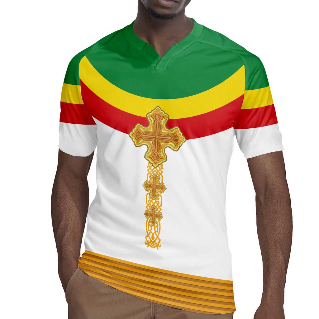 Meskel Ethiopia Rugby Jersey True Cross - African Pride