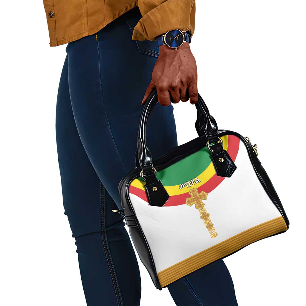 Meskel Ethiopia Shoulder Handbag True Cross - African Pride