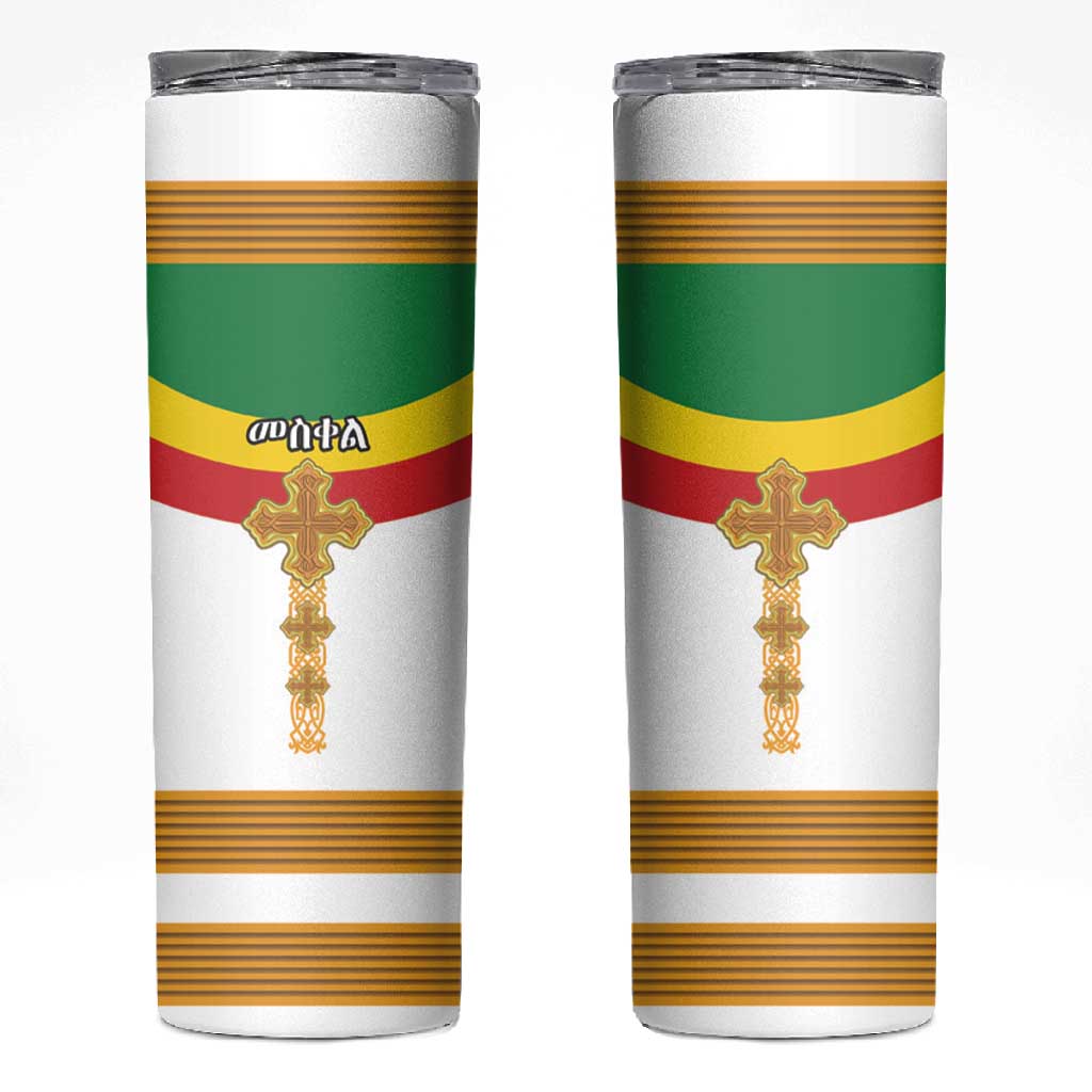 Meskel Ethiopia Skinny Tumbler True Cross - African Pride