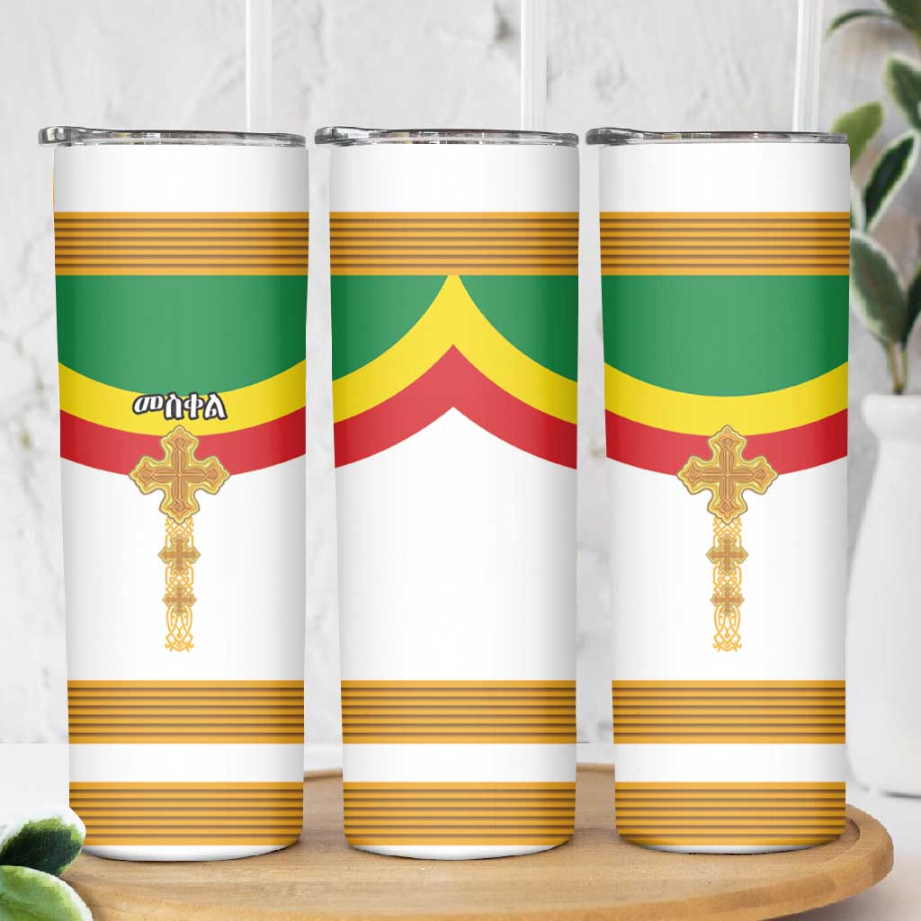 Meskel Ethiopia Skinny Tumbler True Cross - African Pride