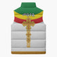 Ethiopia Meskel Sleeveless Puffer Jacket Ethiopian Cross