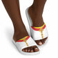 Ethiopia Meskel Slide Sandals Ethiopian Cross