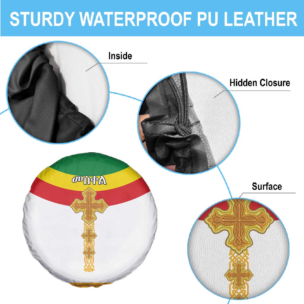 Meskel Ethiopia Spare Tire Cover True Cross - African Pride