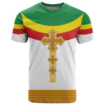 Meskel Ethiopia T shirt True Cross - African Pride