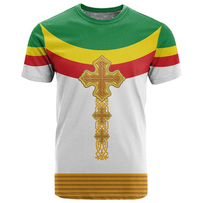 Meskel Ethiopia T shirt True Cross - African Pride