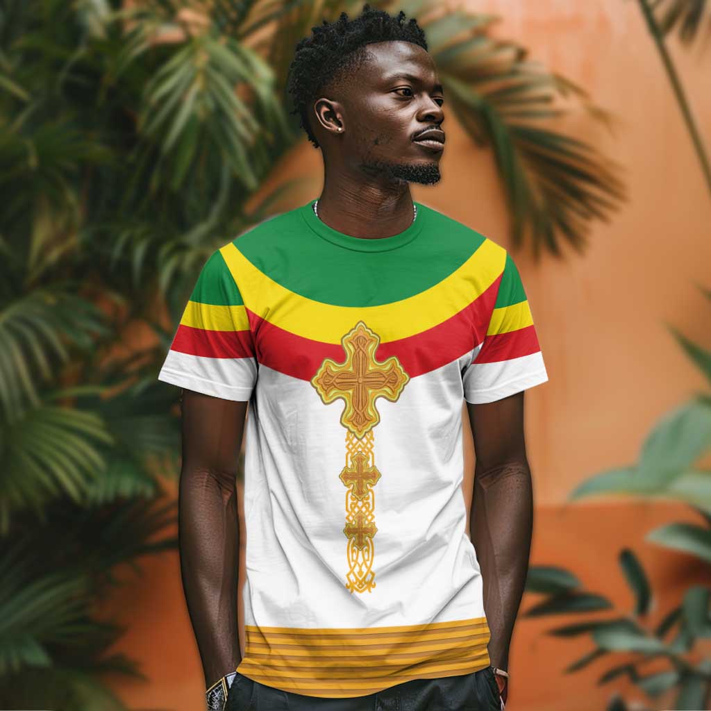 Meskel Ethiopia T shirt True Cross - African Pride